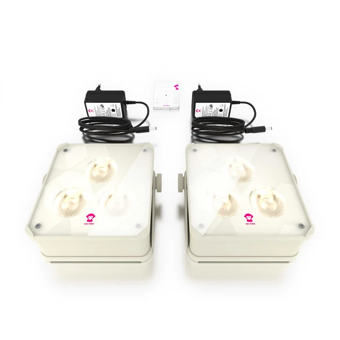 APE Labs ApeLight Maxi V2 – Set of 2 – creme – (Akku Version)