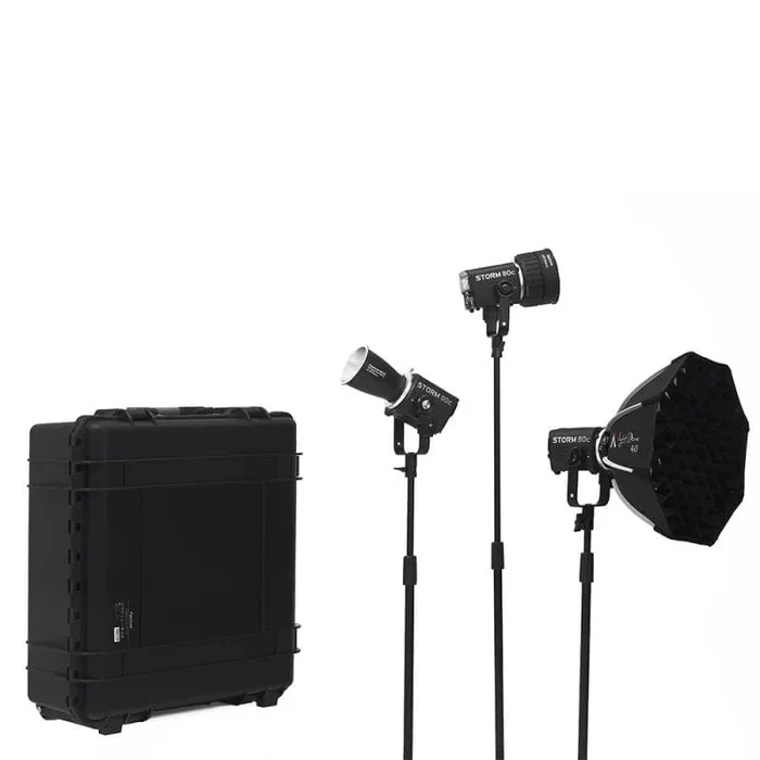 Aputure Storm 80c 3-Light Kit