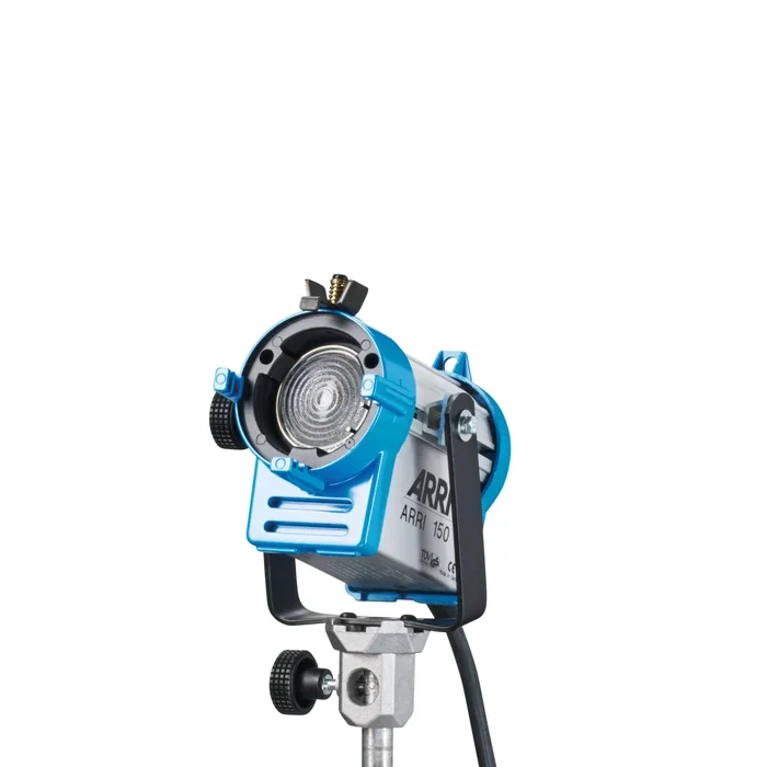 ARRI 150 mit Schnurschalter blau/silber 90 – 250 V~ Schuko