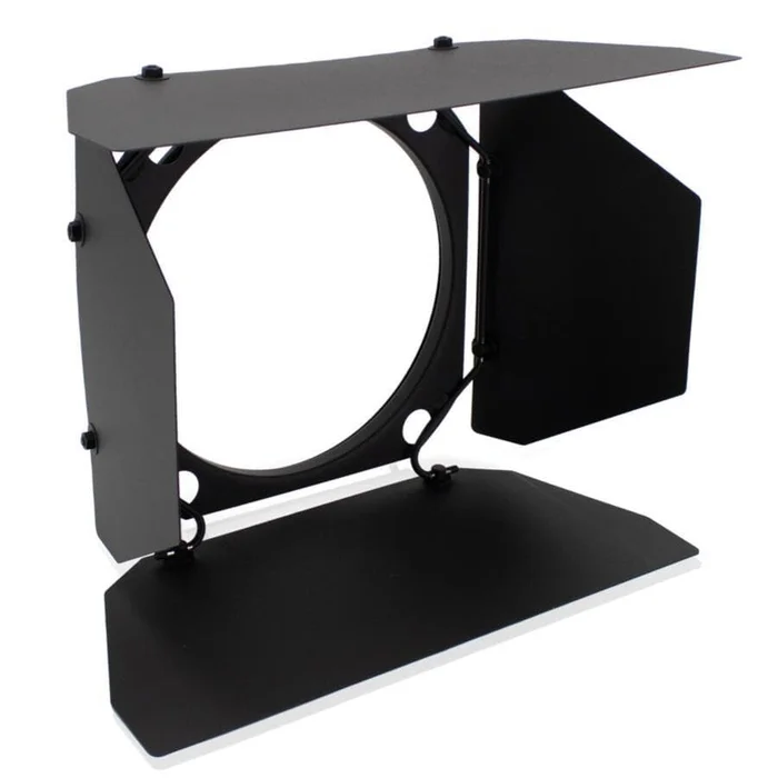 ARRI 4-Flügeltor, schwarz, drehbar, 245mm