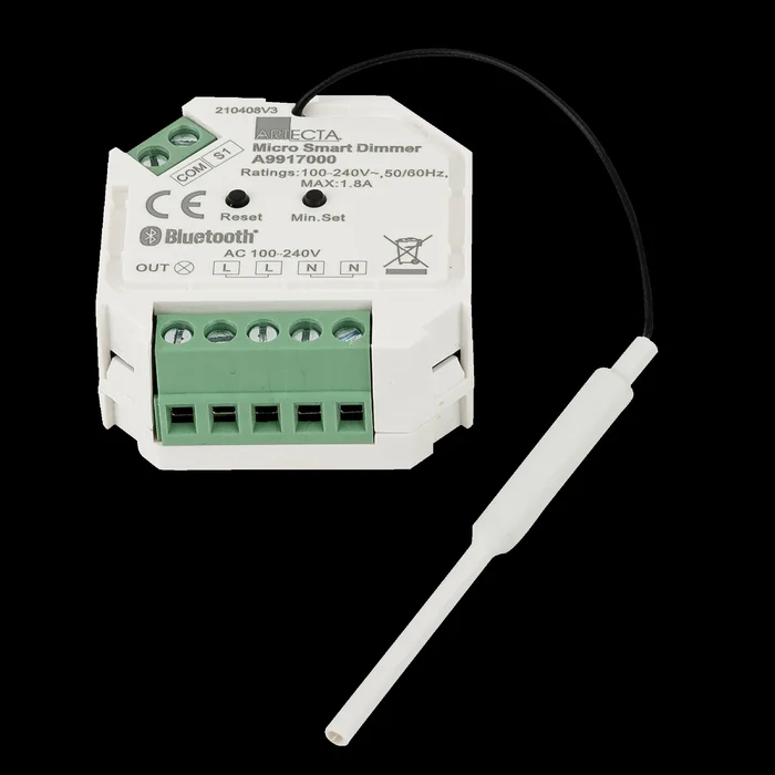 ARTECTA Bluetooth + RF AC Phase Dimmer Bis zu 400 W – Hinter- und Vorderkante