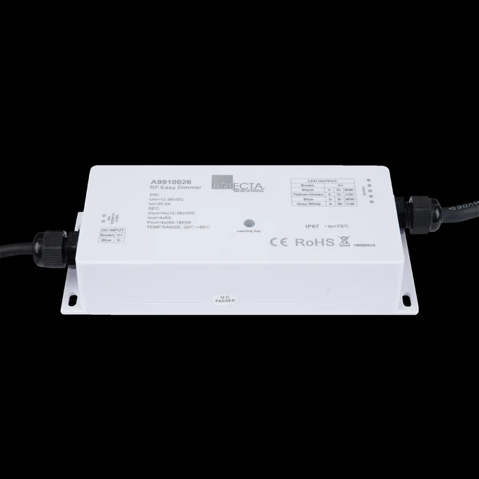 ARTECTA Play-XV RF Receiver Waterproof Konstantspannung, mehrfarbig