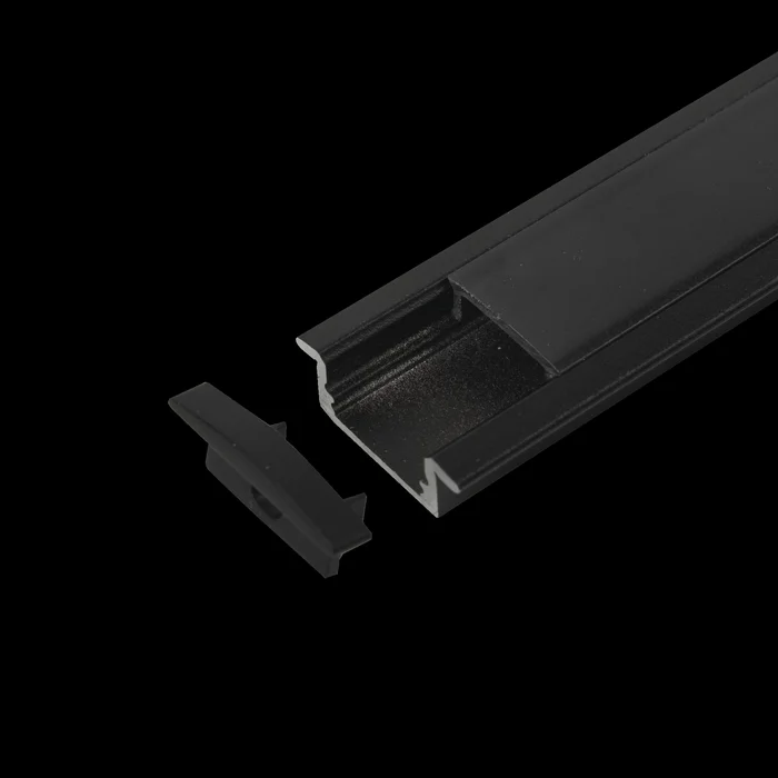 ARTECTA Profile Pro 1 Recessed Länge 2 m – schwarz