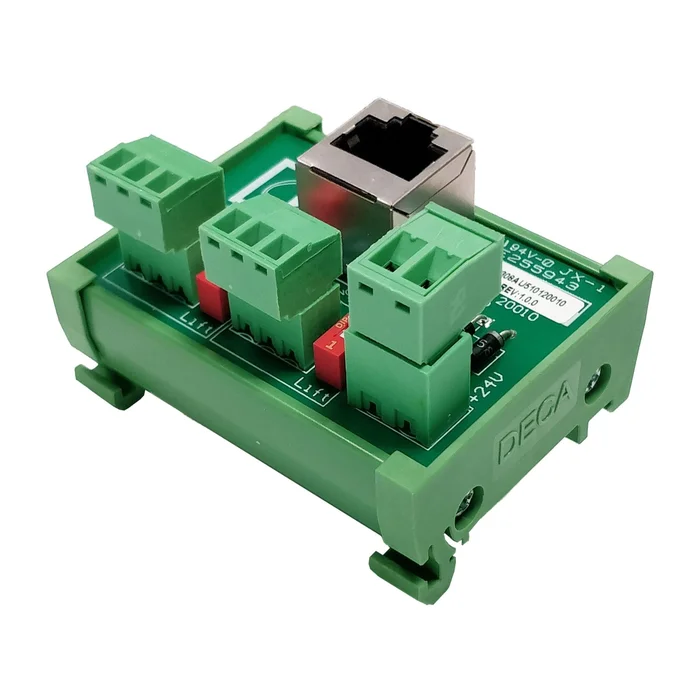 AUDAC ARJ12P – RJ45 Anschlussbox, RJ45 auf 2x 3-poliger Euroblock