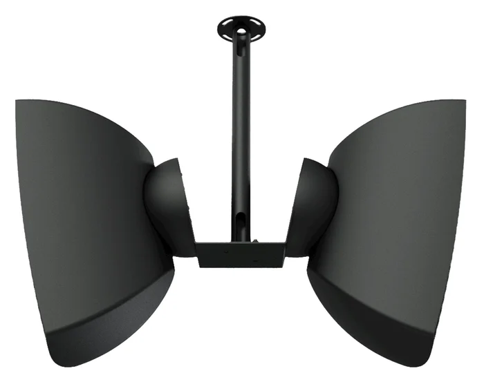 AUDAC CMA162/B – V-Bügel mit 360mm Distanzstück zur Deckenmontage von 2xATEO6, schwar