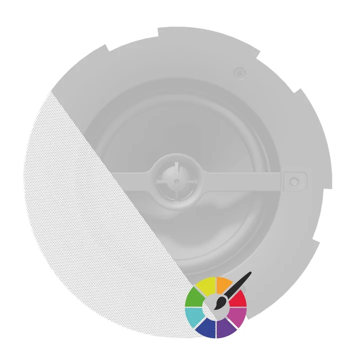 AUDAC GLI06/OP – CALI6 Frontgitter, wetterfest, lackierbar