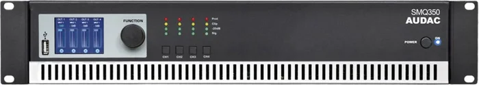 Audac SMQ 350 4 Kanal Digital Endstufe 4 x 350 W