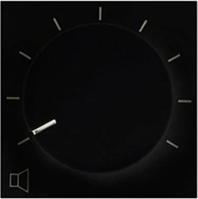 Audac VC 3008 B Lautstärkeregler schwarz für AUSX408A