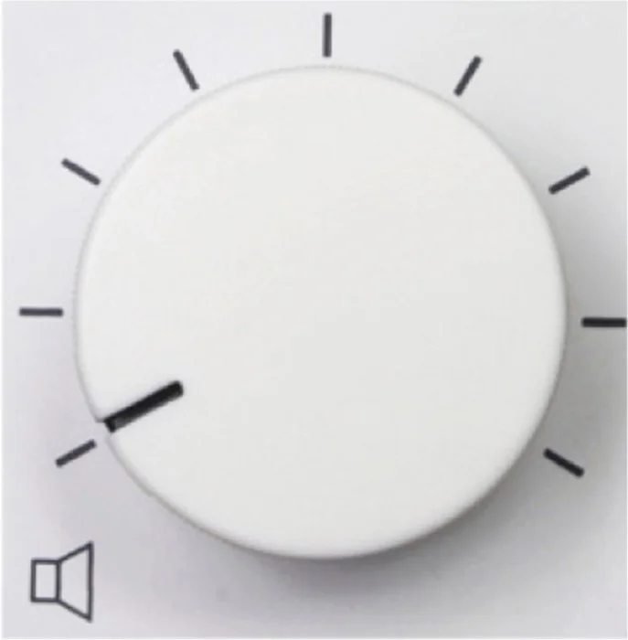 Audac VC 3208 W Remote- Wandlautstärkenregler weiß