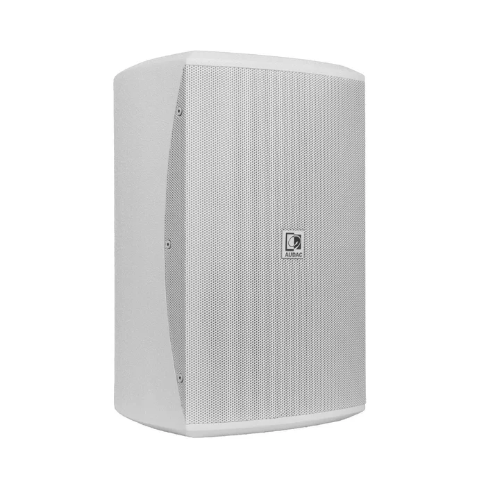 AUDAC XENO8/W – Gehäuselautsprecher, 1×8″, 1×1″, 120W/8Ohm, mit Halterung, weiß