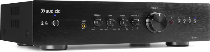 Audizio AD200B 2-Kanal HiFi-Verstärker Schwarz