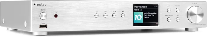 Audizio Adria WiFi Internet Radio mit DAB+ und BT Alu