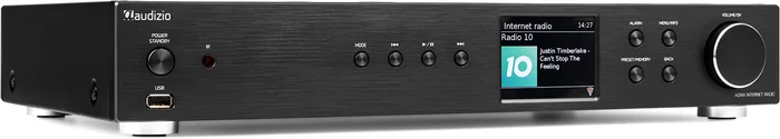 Audizio Adria WiFi Internet Radio mit DAB+ und BT Schwarz