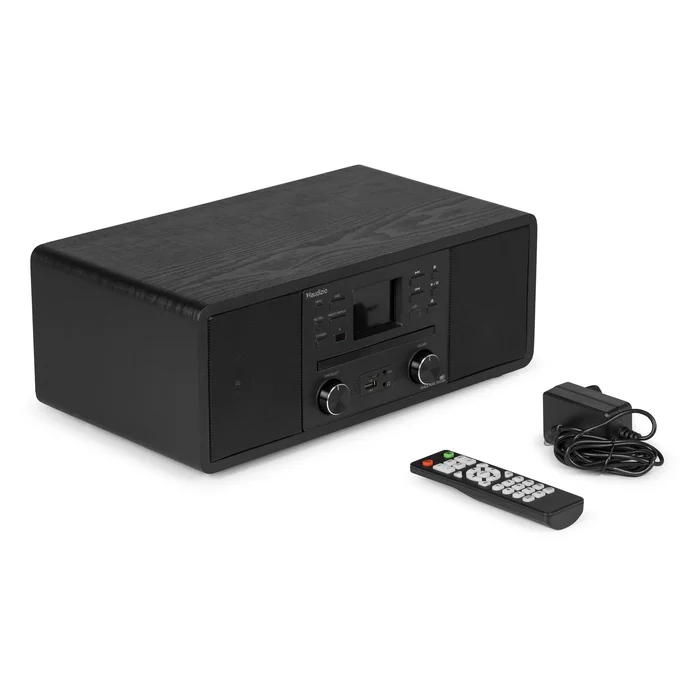 Audizio Avola Internetradio mit CD-Player, DAB, FM, Bluetooth All-in-One Schwarz