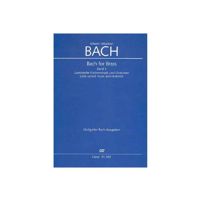 Bach for Brass Band 3 Messen und Oratorien