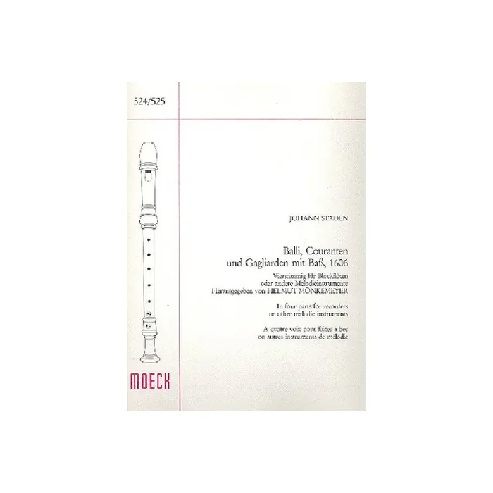 Balli, Couranten und Gagliarden mit Baß (1606)