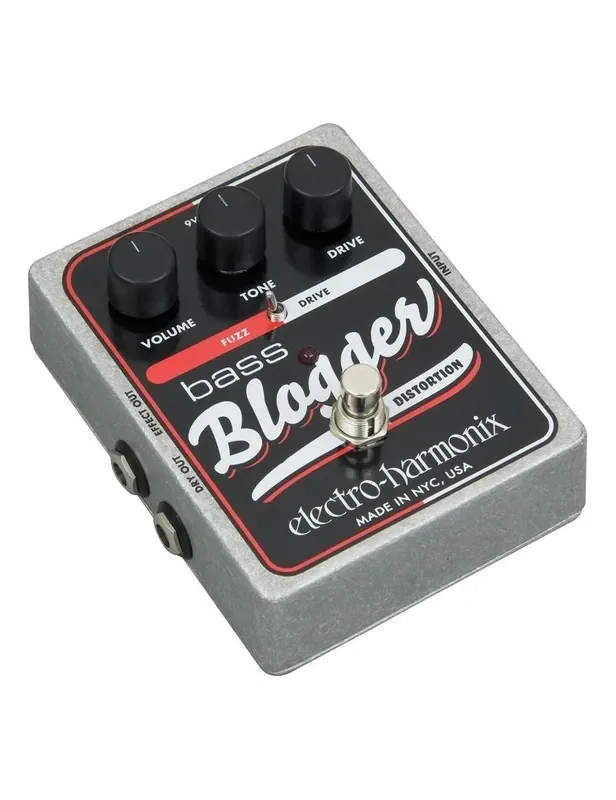BASS BLOGGER Distortion Overdrive Battery inc, 9.6DC-200 PSU optional