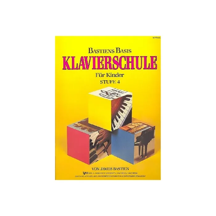 Bastiens Basis Klavierschule für Kinder Stufe 4