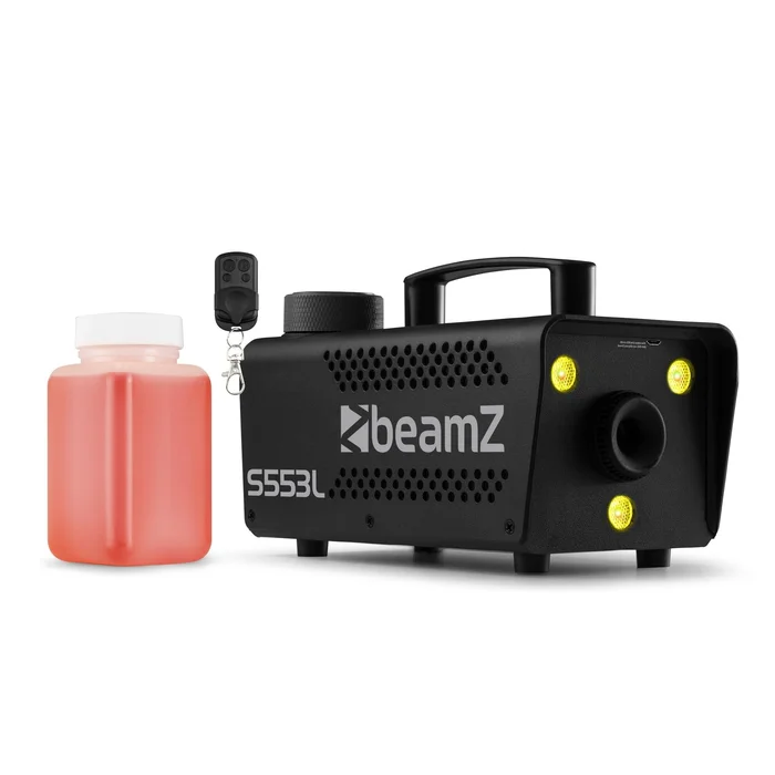 BeamZ S553L – Nebelmaschine mit 3 RGB LED´s und Funkfernbedienung