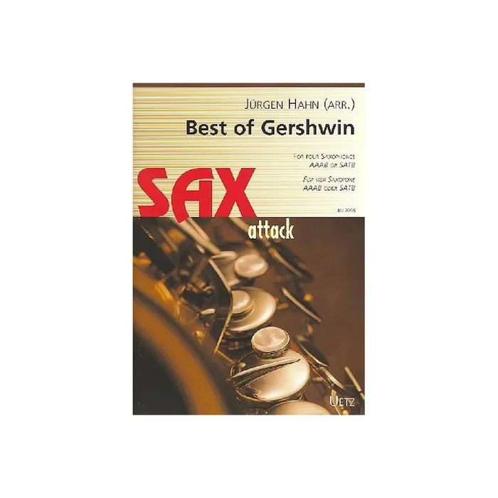 Best of Gershwin für 4 Saxophone