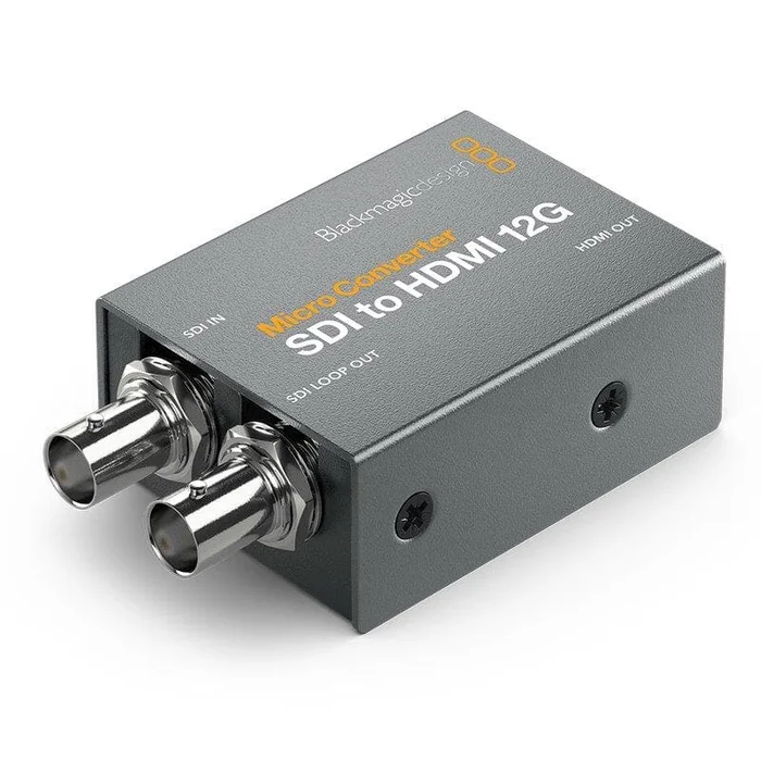 Blackmagic Design Micro Converter SDI to HDMI 12G – ohne Netzteil