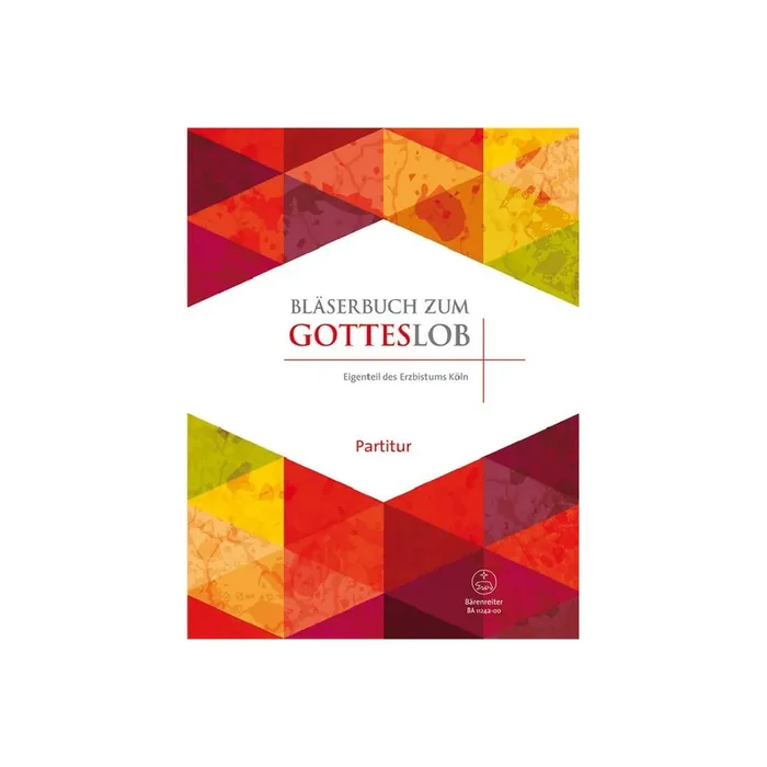 Bläserbuch zum Gotteslob Diözese Köln