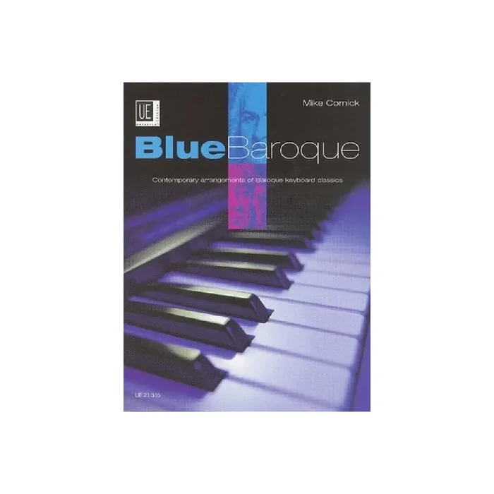 Blue baroque for piano