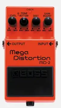 Boss MD-2 Mega Distortion – Effektpedal