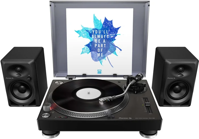 Bundle: Pioneer PLX-500-K + Pioneer DM-40