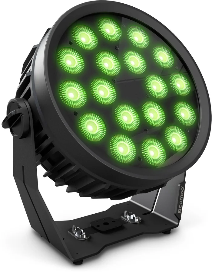 Cameo FLAT PRO® 18 G2 – 18 x 10 W RGBWA LED Outdoor Spotlight