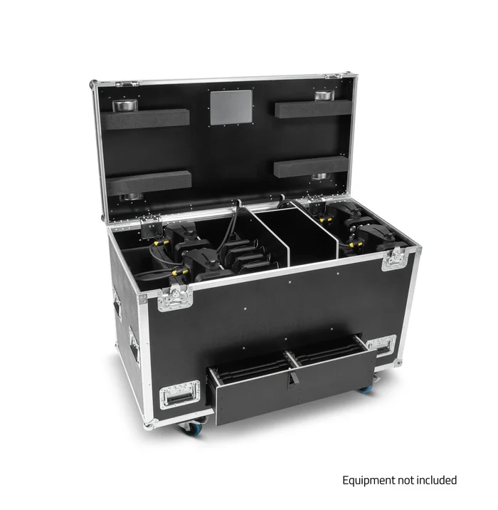 Cameo ZENIT B200 CASE 8 PC – Charging Flightcase für 8 ZENIT B200