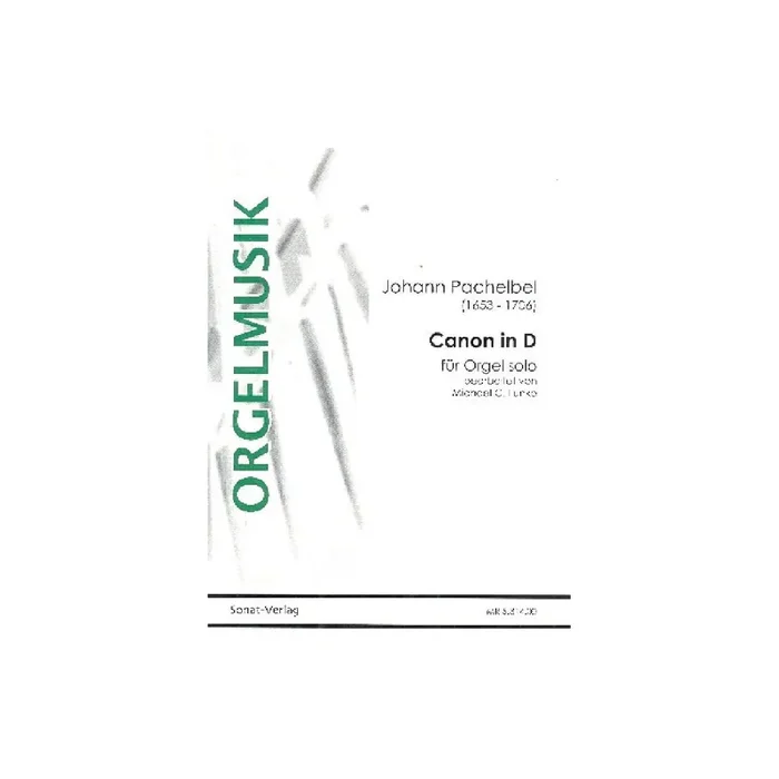 Canon in D für Orgel