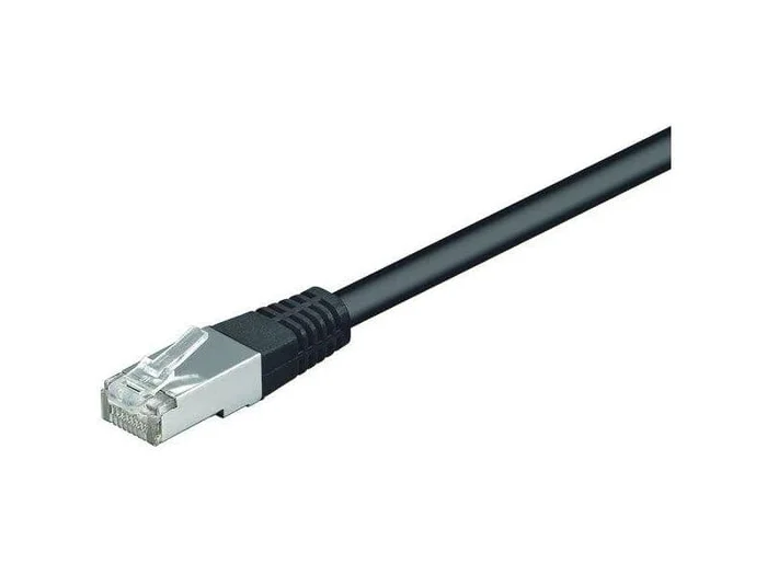 CAT 5e Netzwerkkabel lose Ware, 2xRJ45 St. folien+geflechtgeschirmt, 15m