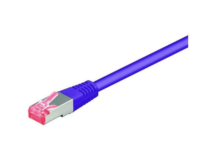 CAT 6 Netzwerkkabel,3m, 2xRJ45 St. PIMF + geflechtgeschirmt