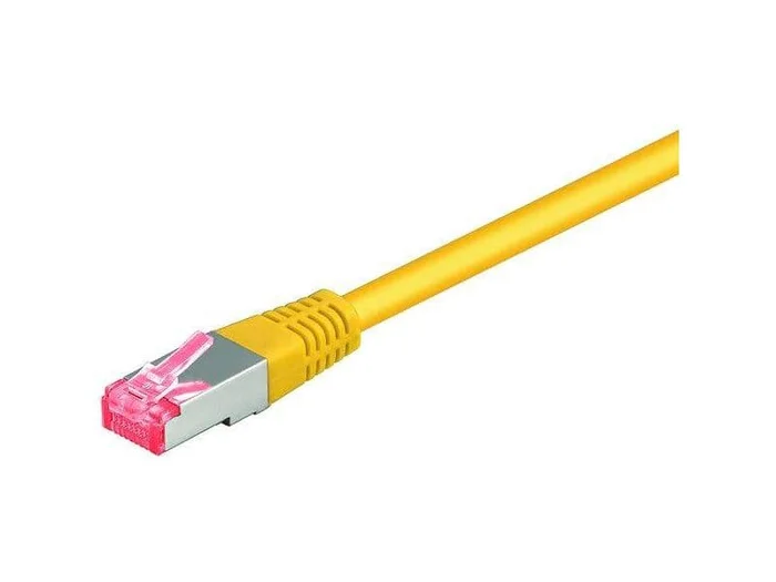 CAT 6 Netzwerkkabel Lose Ware, 2xRJ45 St. PIMF + geflechtgeschirmt 30m