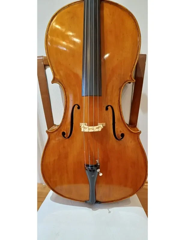 CELLO LUTHIER etiqueta Evasio Emilio Guerra 1931