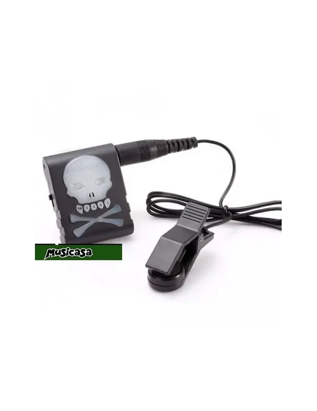 CHERUB ST-711 SKULL TUNER Afinador guitarra y bajo CALAVERA
