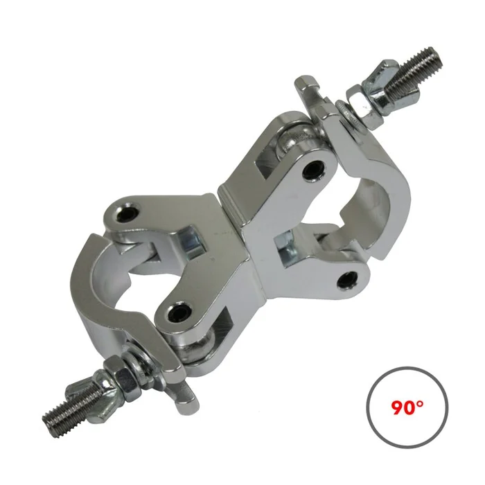 CJS Doppelschelle – 500kg – 90° fixed – 50mm Rohr – schmal