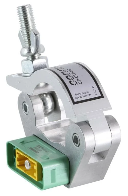 CONTRIK cPot Stecker CP-CLAMP – Half Coupler PE mit 1x cPot (m) für 48 mm (1½“)