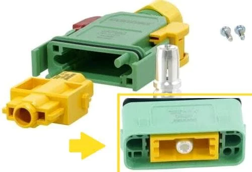 CONTRIK cPot Stecker CP-LTMA – Steckerset PE axial 10-25 mm² ø=7,5-14 mm IP65 – MALE