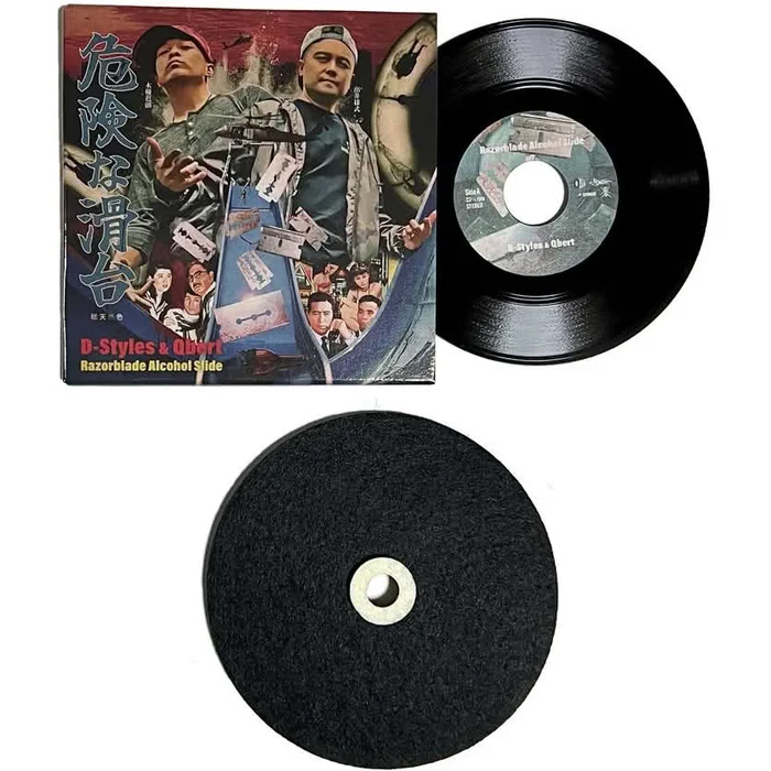 D-Styles & Qbert Razorblade Alcohol Slide 3″ Vinyl Set