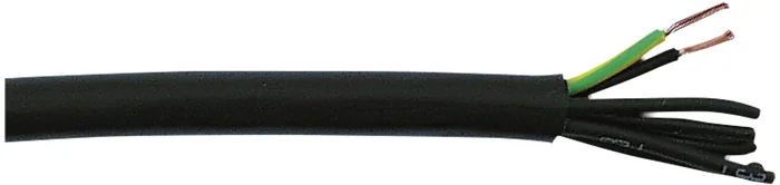 DAP-Audio 240 V Multikabel, schwarz Preis pro Meter, 7 x 1,5 mm² (P715)