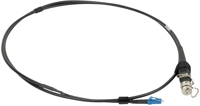 DAP-Audio Break-out-Kabel 2 m, Q-ODC2-F auf 2x LC Simplex Glasfaserkabel