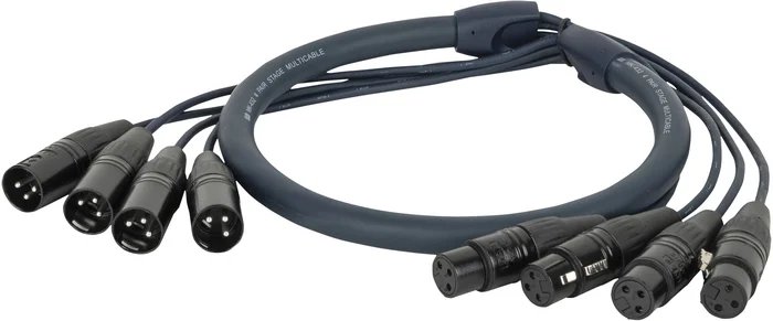 DAP-Audio DMX-Snake 4-fach 3-polig XLR 4-Universe – 20 m
