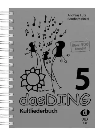 Das Ding 5, Kultliederbuch mit 400 Titeln