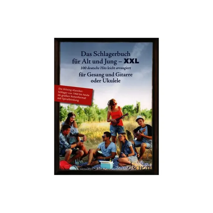 Das Schlagerbuch für Alt und Jung XXL für Gesang und Gitarre (Ukulele)