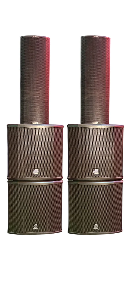 dB Technologies PA Bundle Medium – 4x SUB 15H, 15″ Subwoofer – 2x Ingenia IG3T -B-Stock-