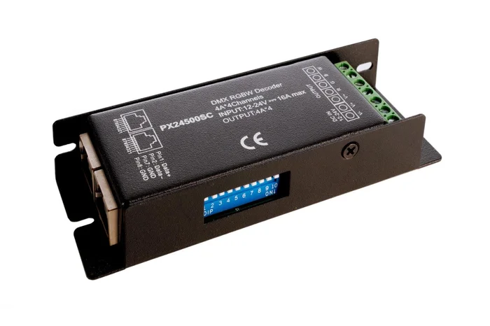 Deko-Light – Niedervolt DMX Dimmer (CV, DC) – LED Dimmer R-DMX 3+1 Kanal / 12-24V