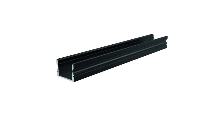 Deko-Light – Profil – U-Profil hoch AU-02-15, 2m, Schwarz