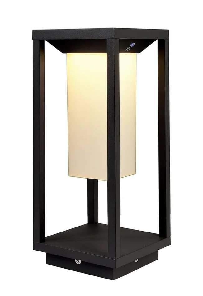 Deko-Light – Solaraufbauleuchte – Samas Solar Motion 340 mm, 2,2 W, 3000 K, IP54, Grau